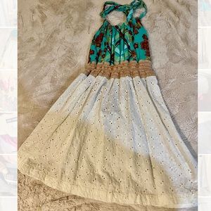 Adorable Scrapbook Halter Summer Top